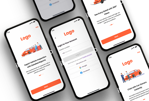 app screen